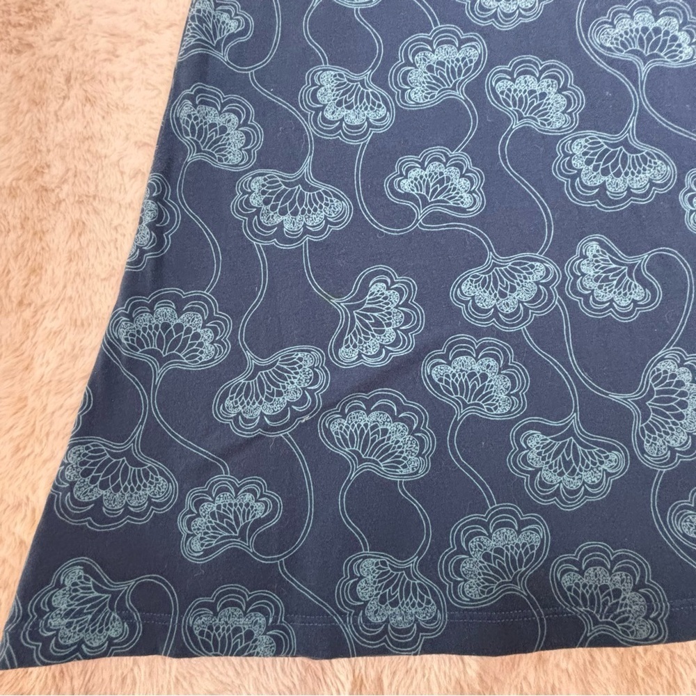 Patagonia Blue Floral Organic Cotton Spaghetti Strap Dress Women’s Small - Picture 3 of 13